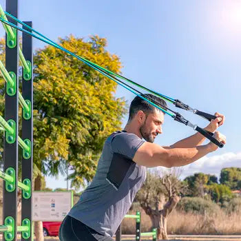 Exercice avec bandes Tribainer