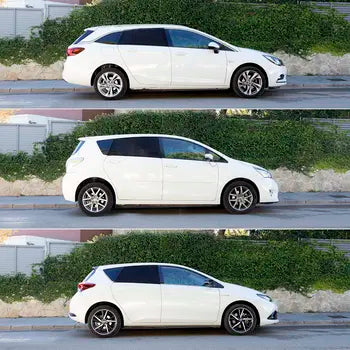 Pare-soleil UVlock installé sur une voiture