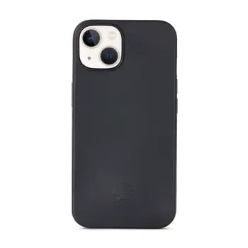 Coque iNature biodégradable noir volcan pour iPhone 13